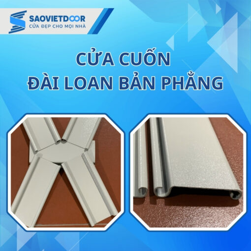 Cửa Cuốn Đài Loan Bản Phẳng 16 hinh anh cua cuon dai loan ban phang 3