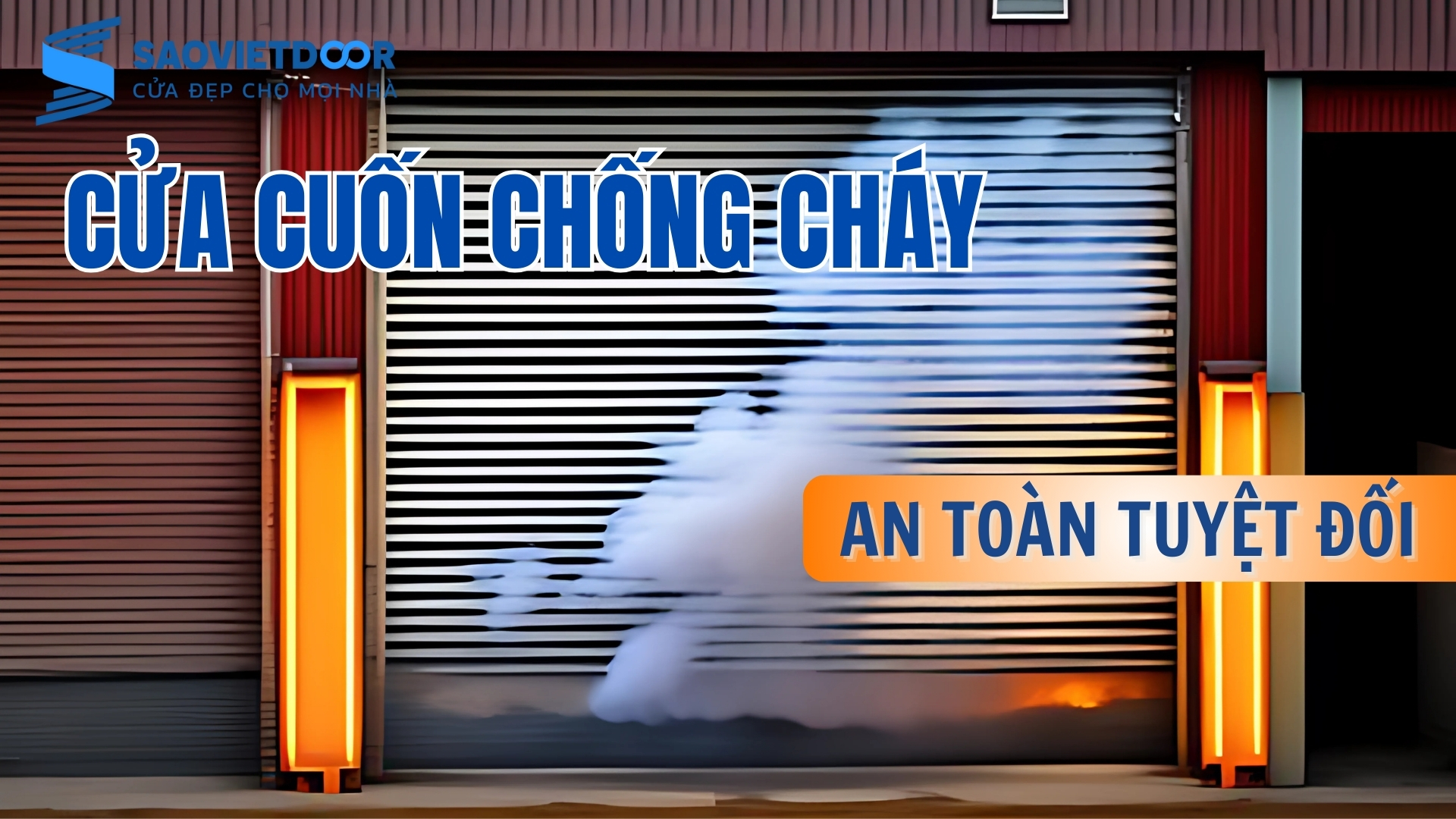 Báo Giá Cửa Cuốn Chống Cháy 80 cửa cuốn chống cháy