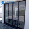 Cửa đi mở trượt 4 cánh nhôm Xingfa Việt Nam