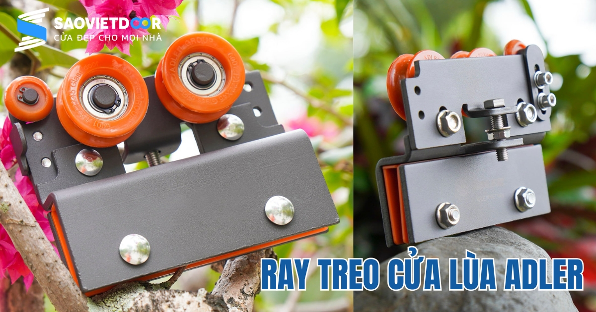 Ray treo cửa lùa Adler