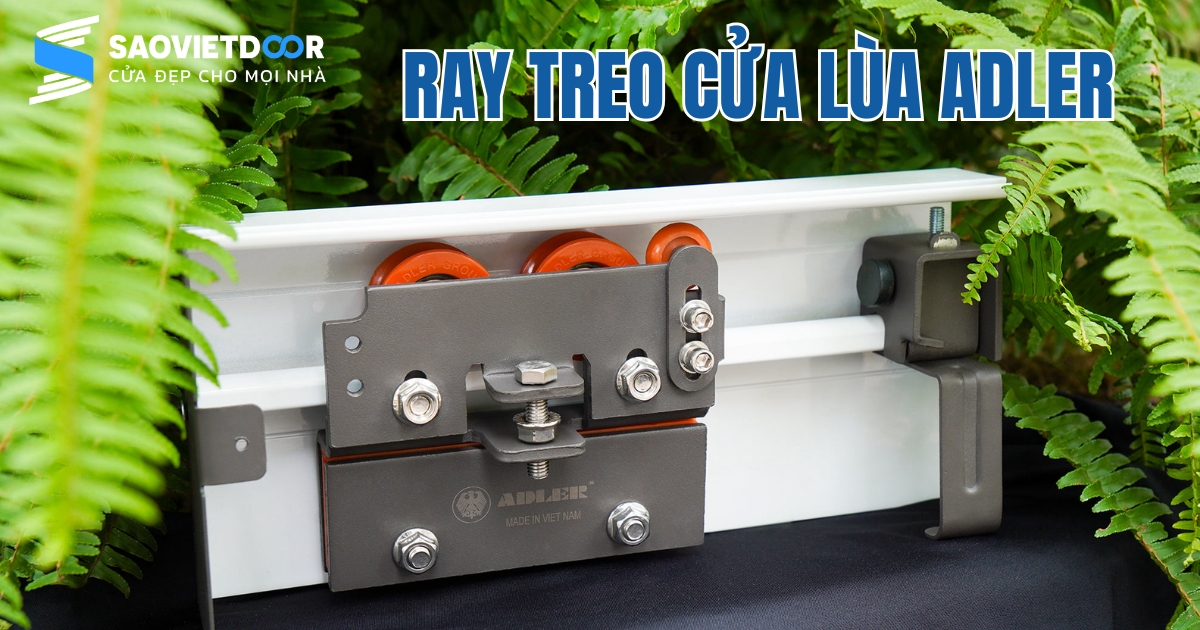 Ray treo cửa lùa Adler