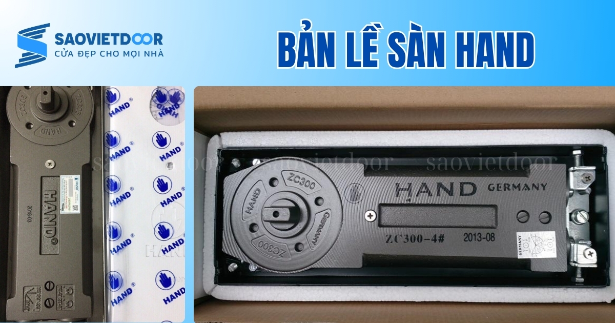 Bản lề sàn Hand