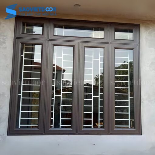 Cửa Nhôm Owin Chấn Song Bản 160 Bền Bỉ 26 Cửa nhôm chấn song cao cấp