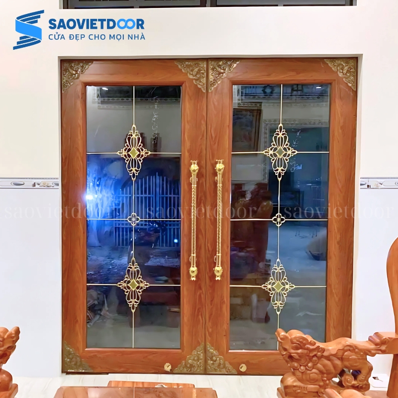 Cửa nhôm thuỷ lực Owin khuân bao đơn cap cấp