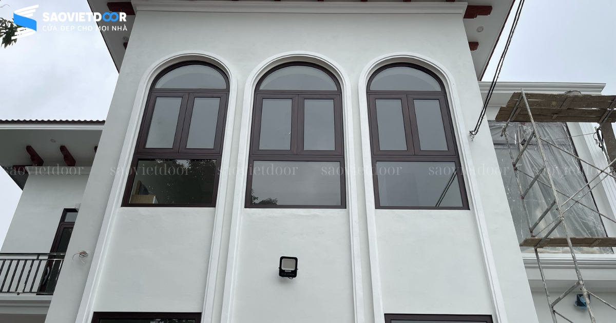 Lắp Đặt Cửa Nhôm Kính Topal, Cầu Thang Kính Tại Gia Đình Bác Đoạt - Cổ Đô, Ba Vì 28 Thi công cửa dự án gia đình bác Đoạt Ba Vì