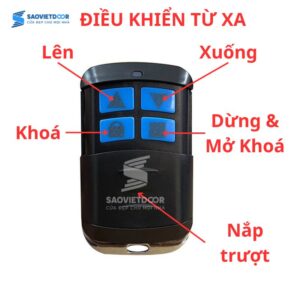 Hướng dẫn cách sử dụng cửa cuốn bằng tay điều khiển từ xa