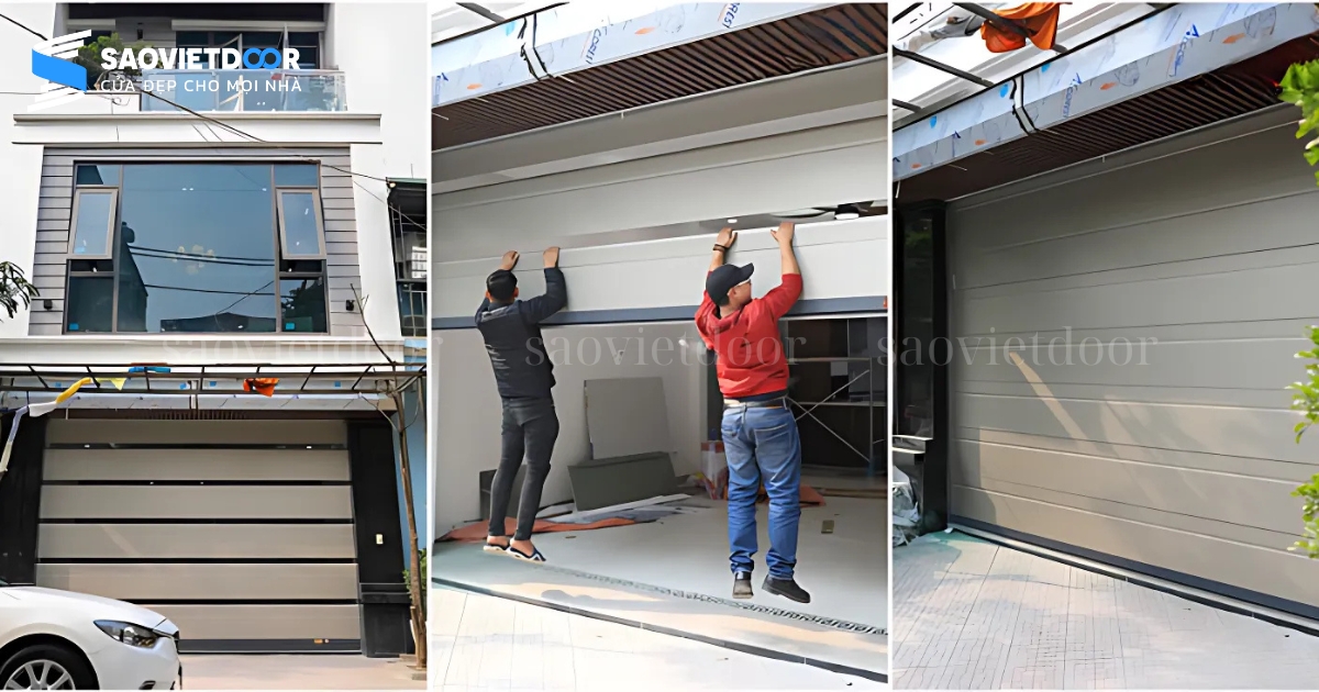Loại Cửa Cuốn Nào Phù Hợp Với Gara Ô Tô 21 Cửa cuốn cho gara ô tô cần phải an toàn, chắc chắn
