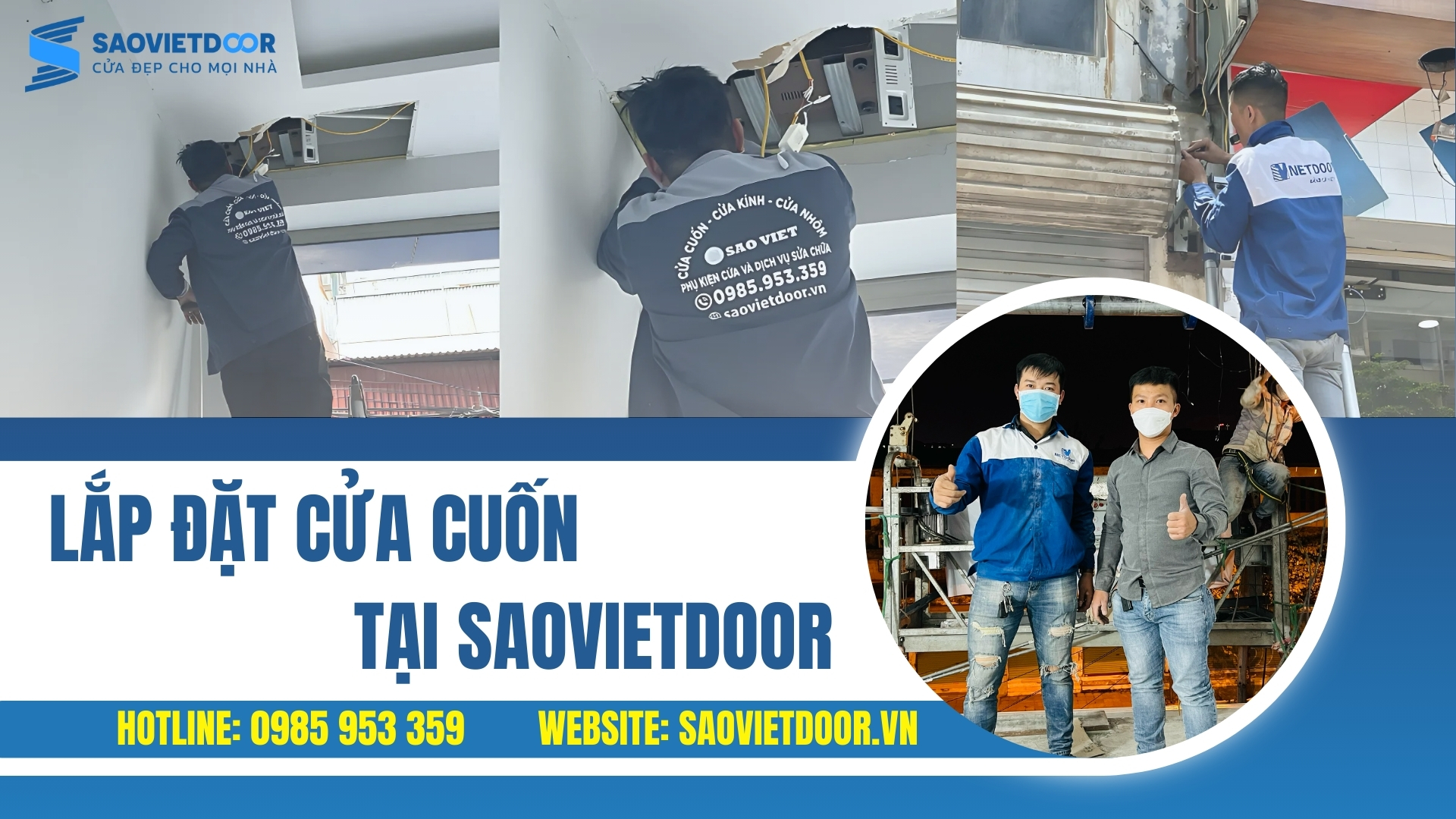 Lắp Đặt Cửa Cuốn: Kinh Nghiệm Và Lưu Ý Quan Trọng 22 Lắp đặt cửa cuốn tại Saovietdoor