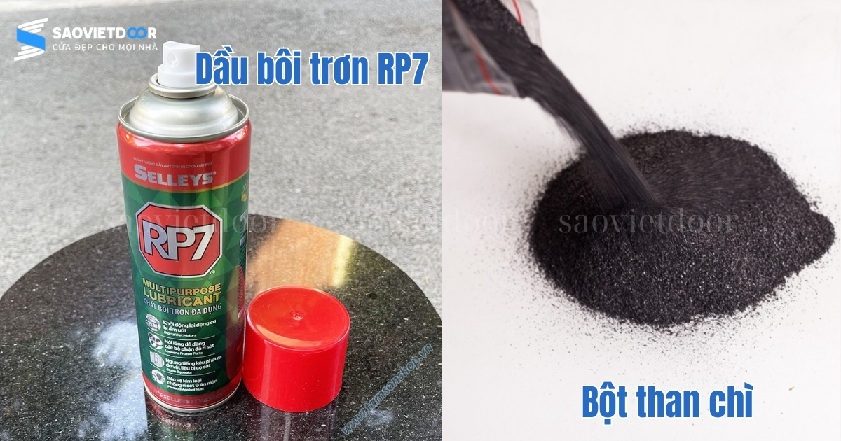 3 Lỗi Thường Gặp Ở Cửa Cuốn Kéo Tay Mà Bạn Cần Lưu Ý 27 Sử dụng dầu bôi trơn và bột than chì để làm sạch ổ khoá