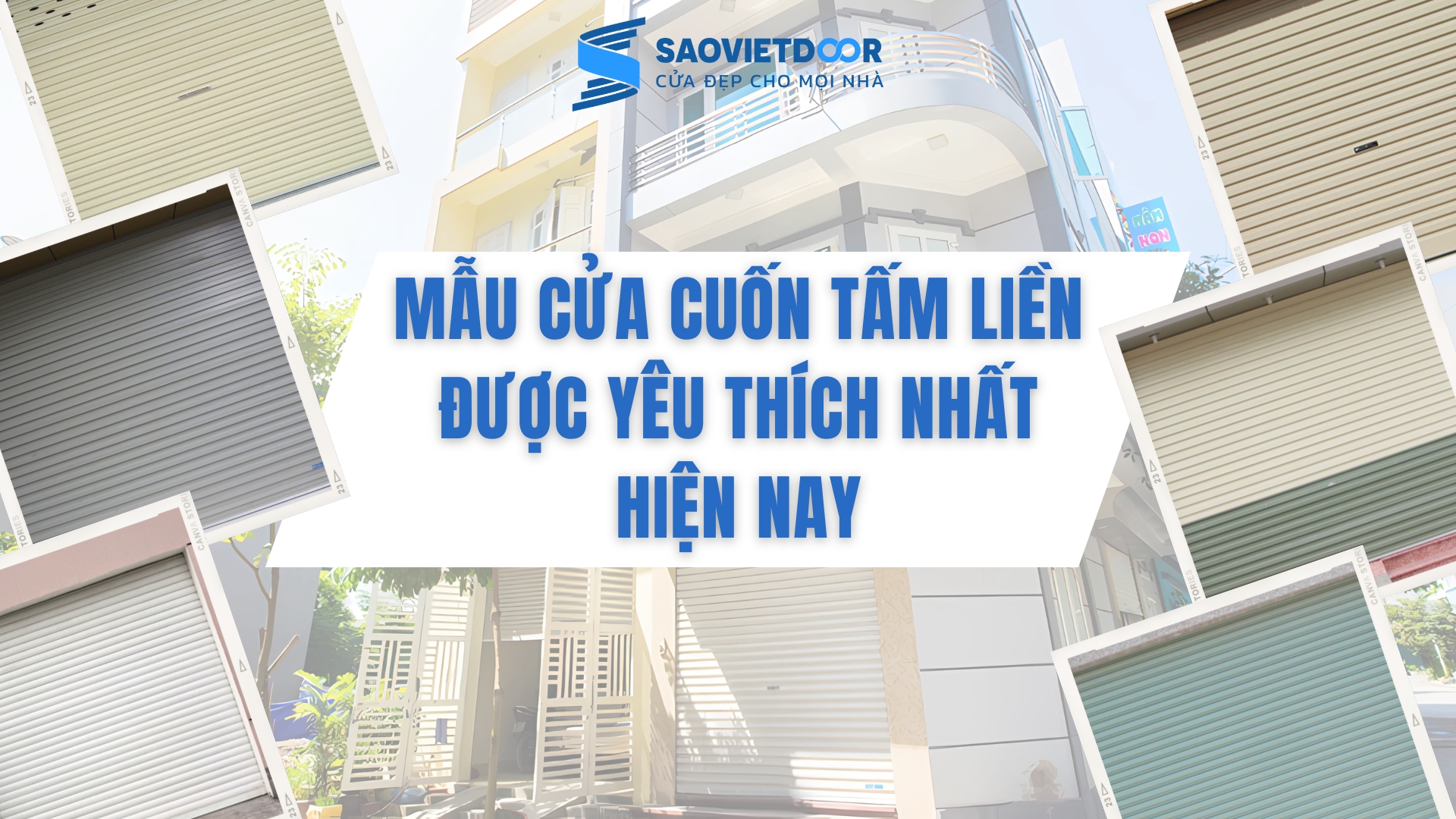 Mẫu Cửa Cuốn Tấm Liền Được Yêu Thích Nhất Hiện Nay 27 Mẫu cửa cuốn tấm liền được yêu thích nhất hiện nay