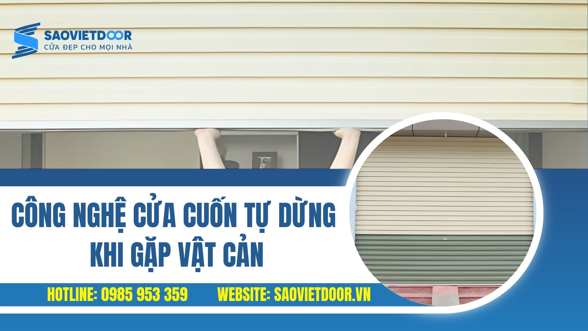 Công Nghệ Cửa Cuốn Tự Dừng Khi Gặp Vật Cản 18 Công Nghệ Cửa Cuốn Tự Dừng Khi Gặp Vật Cản