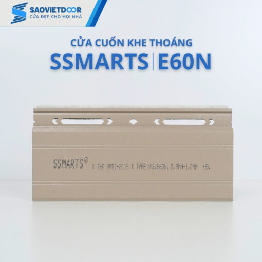 Cửa Cuốn Khe Thoáng SSmarts E60N 20 Cửa cuốn khe thoáng siêu êm E60N