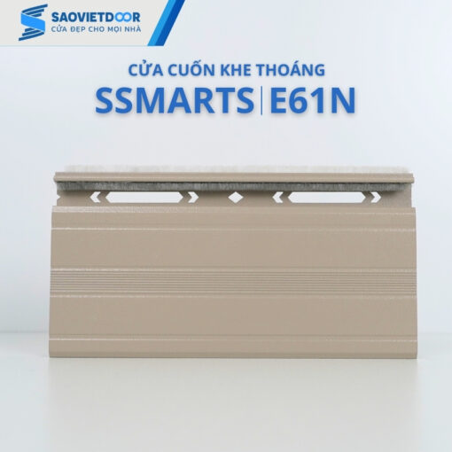 Cửa cuốn khe thoáng siêu êm E61N