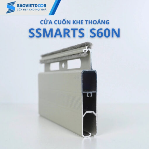 Cửa Cuốn Khe Thoáng SSmarts S60N 21 Cửa cuốn khe thoáng SSMarts S60N
