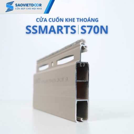 Cửa Cuốn Khe Thoáng SSmarts S70N 23 Cửa cuốn khe thoáng SSMarts S70N