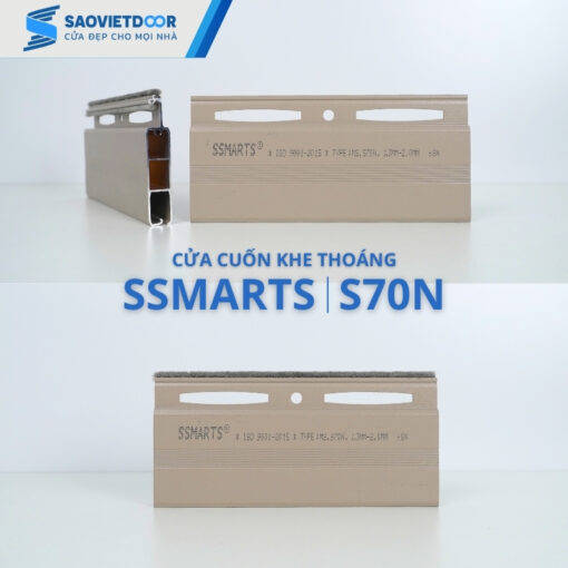 Cửa Cuốn Khe Thoáng SSmarts S70N 21 Cửa cuốn khe thoáng SSMarts S70N