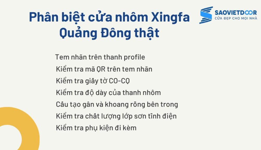 Cửa nhôm xingfa quảng đông