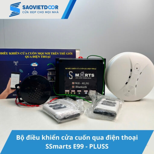 Bộ điều khiển cửa cuốn qua điện thoại SSmarts E99 - Pluss 19 Bo dieu khien cua cuon ssmarts e99 pluss chi tiet 2