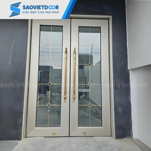 Cửa nhôm thủy lực Maxpro mạ Anodise ED 22 Cửa nhôm thuỷ lực maxpro mạ anodise ed