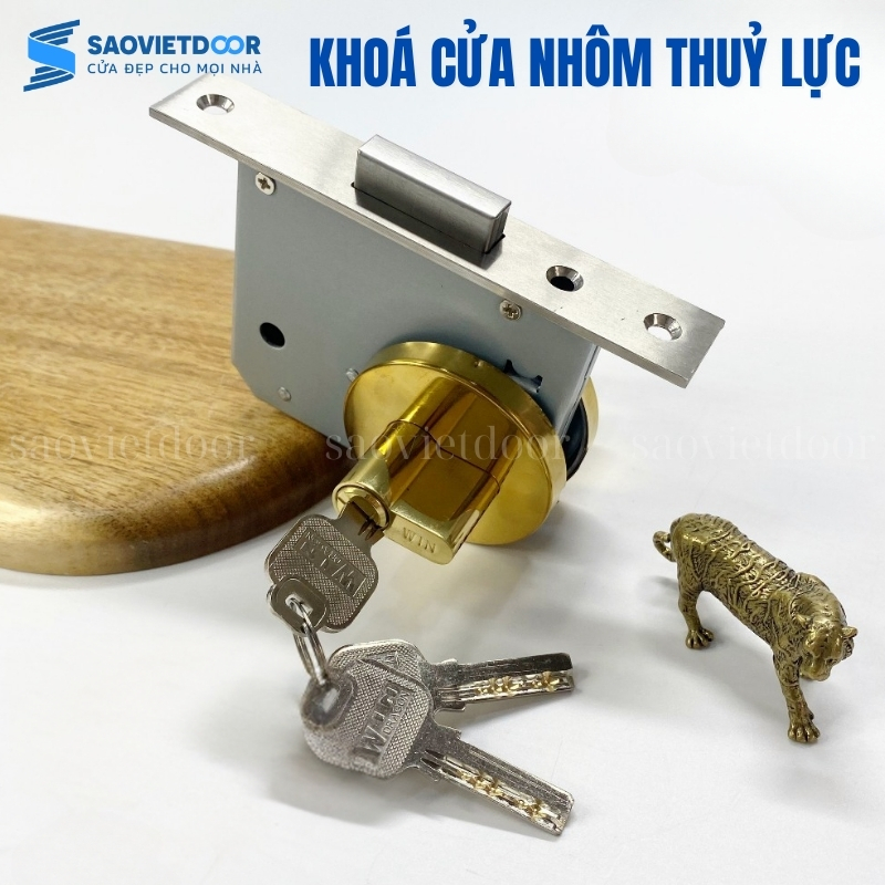 Khoá cửa nhôm thuỷ lực 