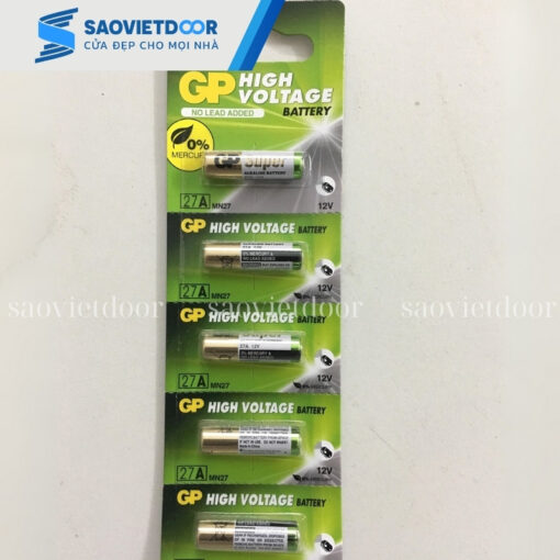 Pin điều khiển cửa cuốn 27A 12V