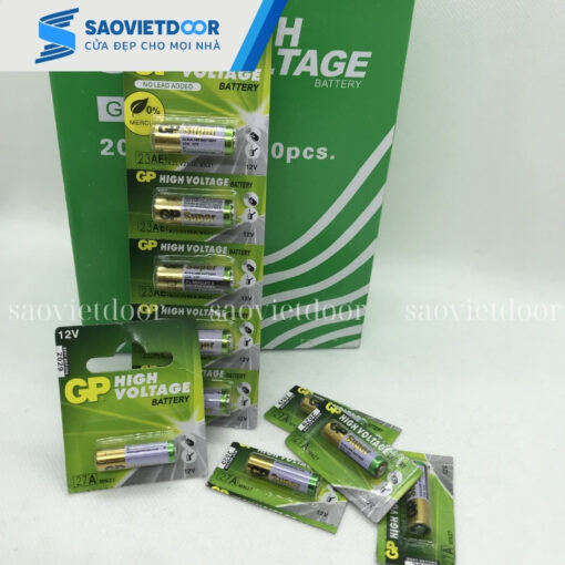 Pin điều khiển cửa cuốn 27A 12V