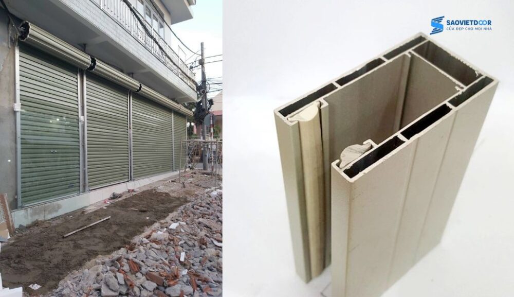 Tổng hợp các loại ray cửa cuốn phổ biến hiện nay 10 Các loại ray cửa cuốn