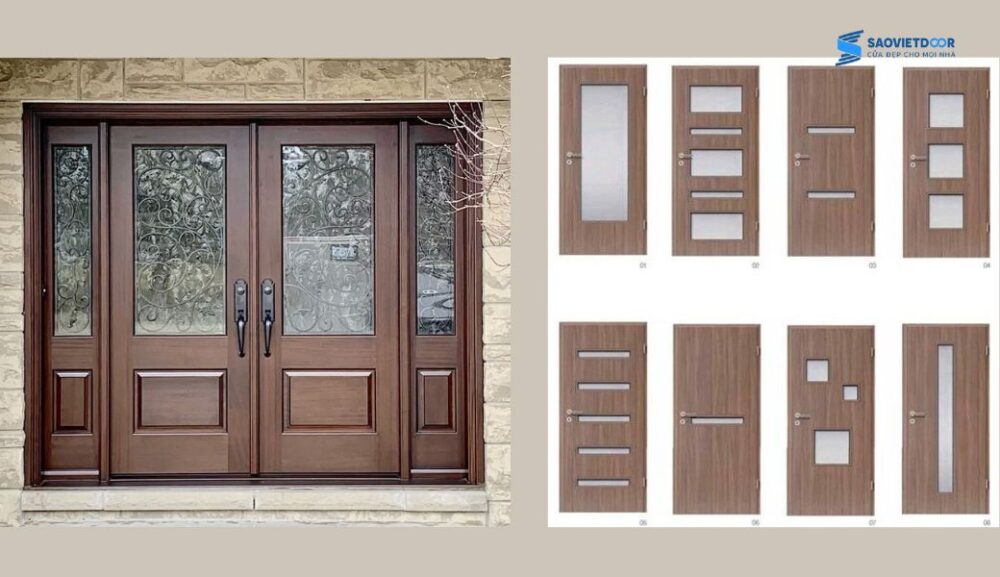 So sánh cửa gỗ và cửa nhôm