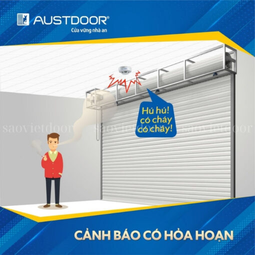 Đầu Báo Khói Cửa Cuốn Austdoor