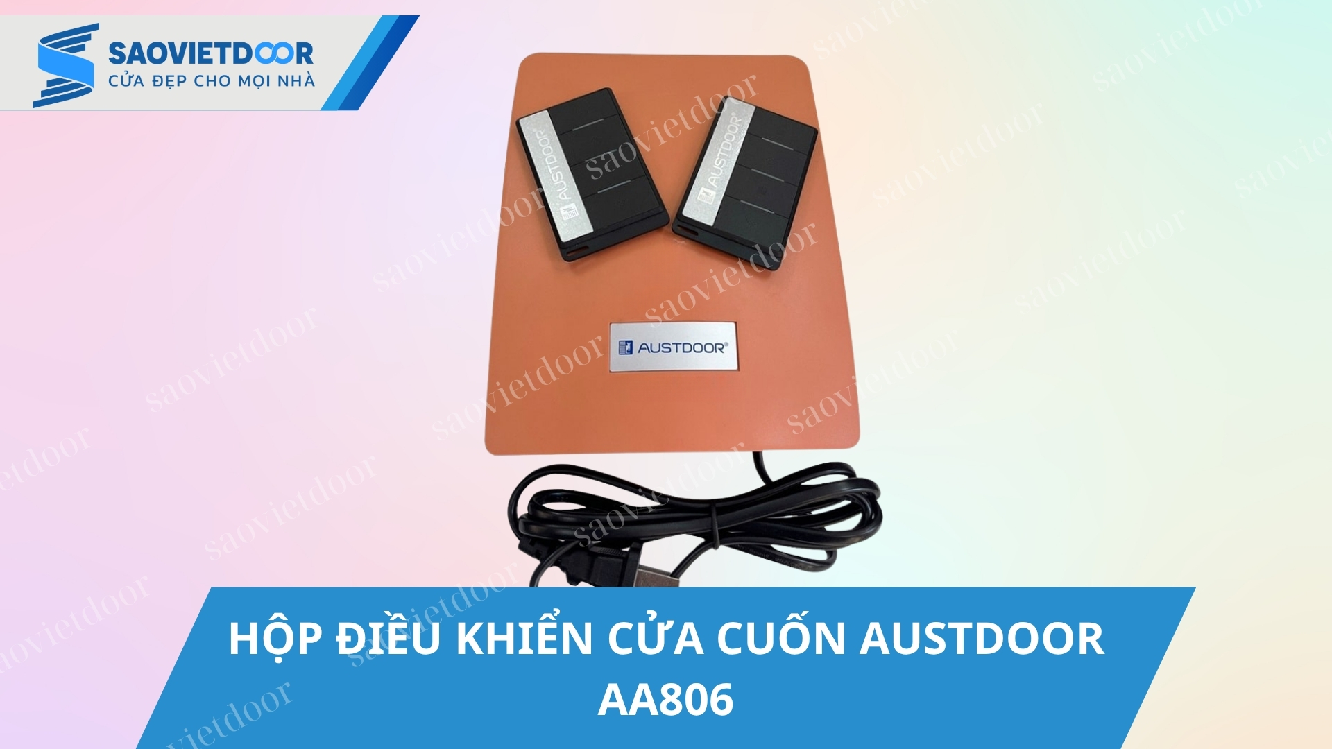 Hộp Điều Khiển Cửa Cuốn Austdoor AA806 Chính Hãng 15 Hộp điều khiển cửa cuốn Austdoor AA806