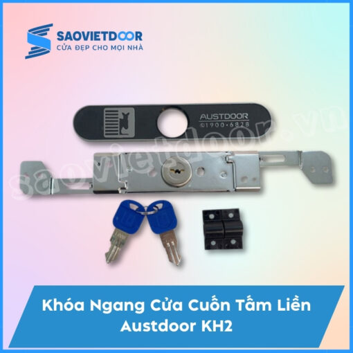 Khoá ngang cửa cuốn tấm liền Austdoor KH2