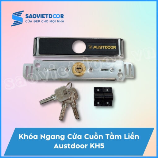 Khoá ngang cửa cuốn tấm liền Austdoor KH5