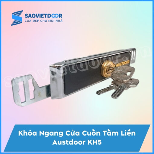 Khoá ngang cửa cuốn tấm liền Austdoor KH5