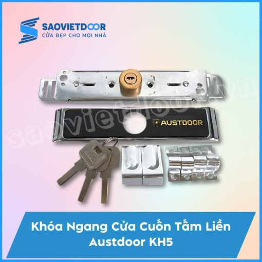Khoá ngang cửa cuốn tấm liền Austdoor KH5