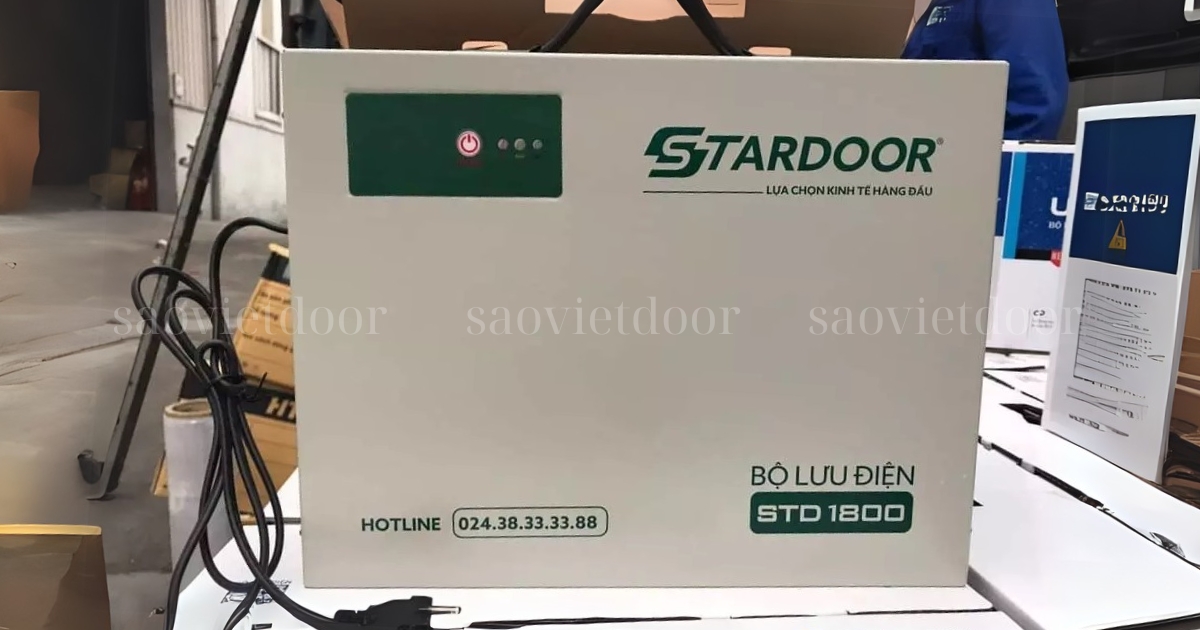 Lưu Điện Cửa Cuốn Stardoor STD1800 Chính Hãng 23 Lưu điện cửa cuốn Stardoor STD1800