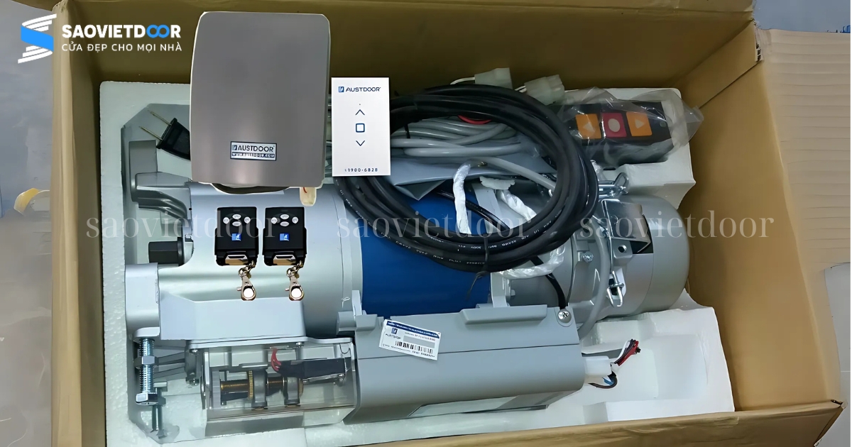 Motor Cửa Cuốn Austdoor AH800A Chính Hãng 23 Motor cửa cuốn austdoor ah800a