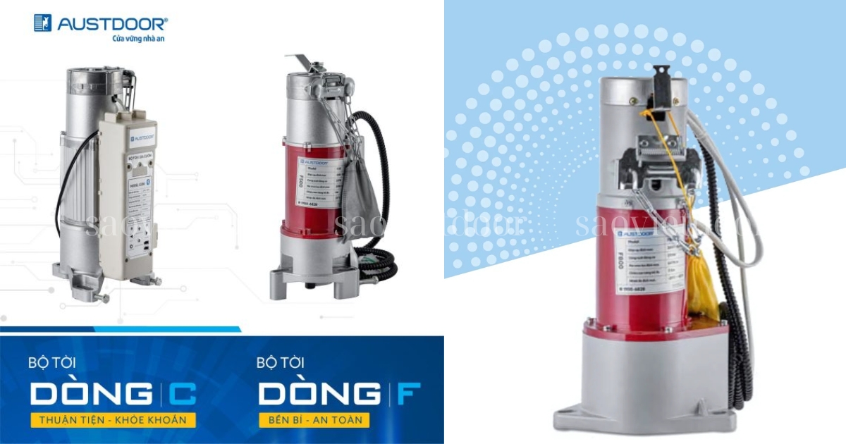Motor Cửa Cuốn Austdoor F500 Chính Hãng 19 Motor cửa cuốn chống cháy Austdoor F500