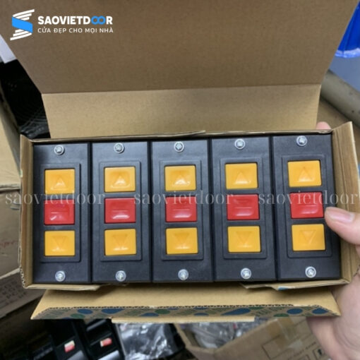 Nút bấm âm tường AC chính hãng dành cho cửa cuốn