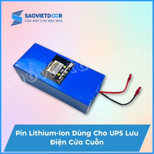 Pin lithium-ion dùng cho lưu điện cửa cuốn UPS