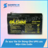 Ắc quy 12A 12V dùng cho UPS lưu điện cửa cuốn