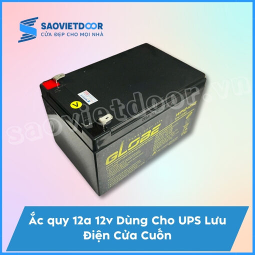Ắc quy 12A 12V dùng cho UPS lưu điện cửa cuốn