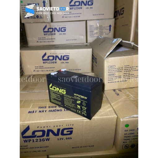 Ắc quy 9A 12V dùng cho UPS lưu điện cửa cuốn