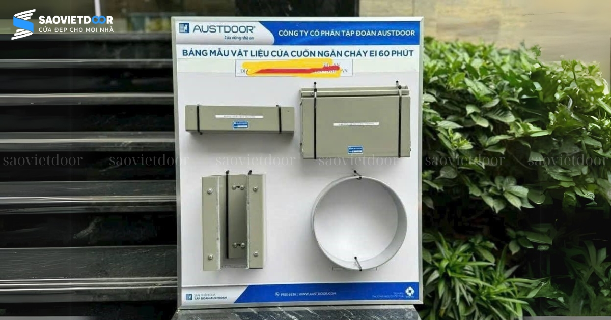Cửa Cuốn Chống Cháy Austdoor FS1000 Chính Hãng 20 Cửa cuốn chống cháy Austdoor FS1000