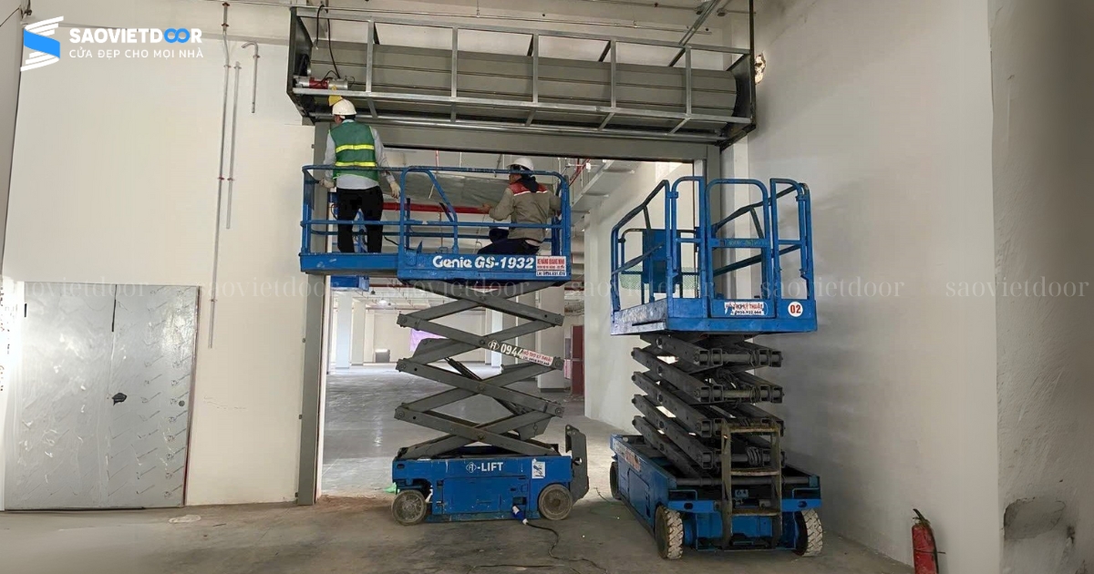 Cửa Cuốn Chống Cháy Austdoor FS1000 Chính Hãng 21 Cửa cuốn chống cháy Austdoor FS1000