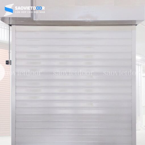 Cửa cuốn chống cháy EI60 sau thi công