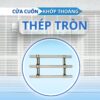 Cửa cuốn khớp thoáng thép tròn