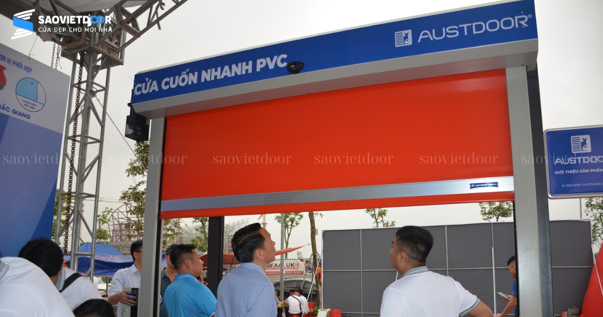 Cửa Cuốn Nhanh Austdoor PVC Chính Hãng 20 Cửa cuốn nhanh Austdoor PVC
