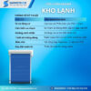 Thông số kỹ thuật cửa cuốn nhanh kho lạnh