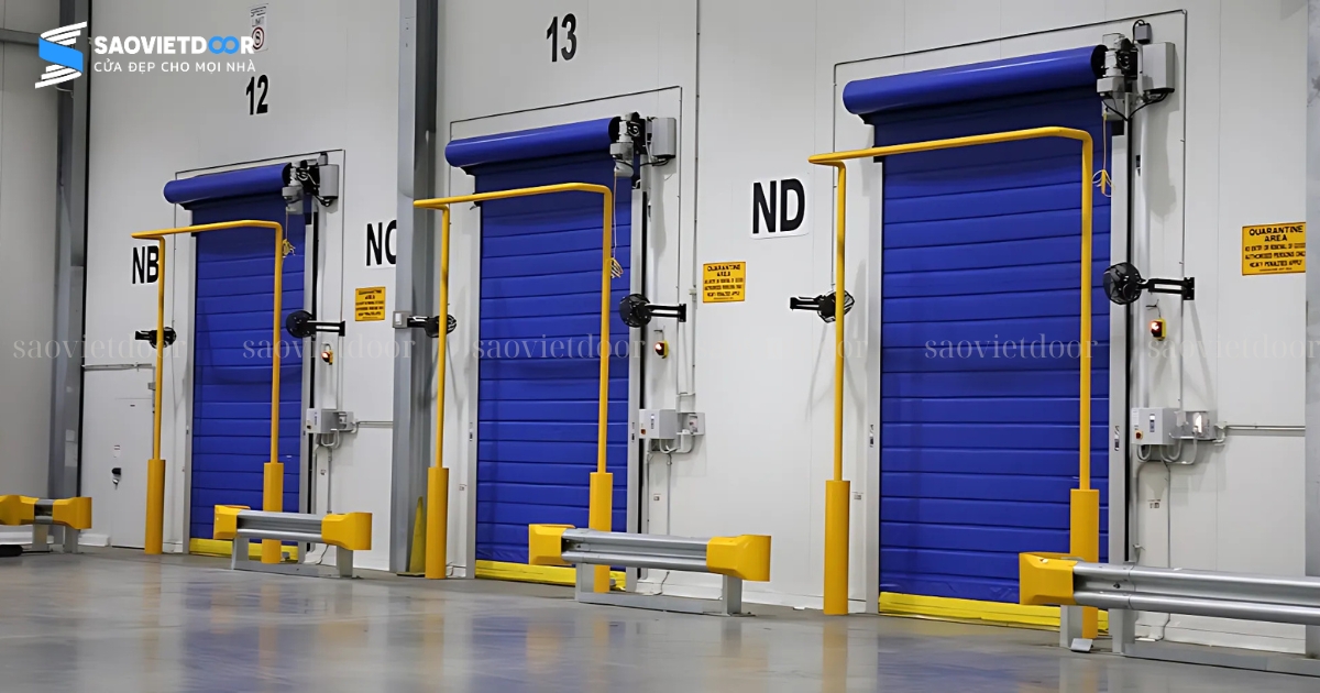 Cửa Cuốn Nhanh Kho Lạnh Chính Hãng 23 Cửa cuốn nhanh kho lạnh