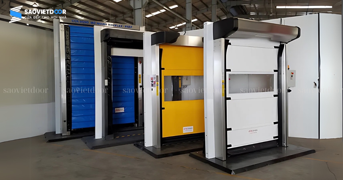 Cửa Cuốn Nhanh Kho Lạnh Chính Hãng 25 Cửa cuốn nhanh kho lạnh